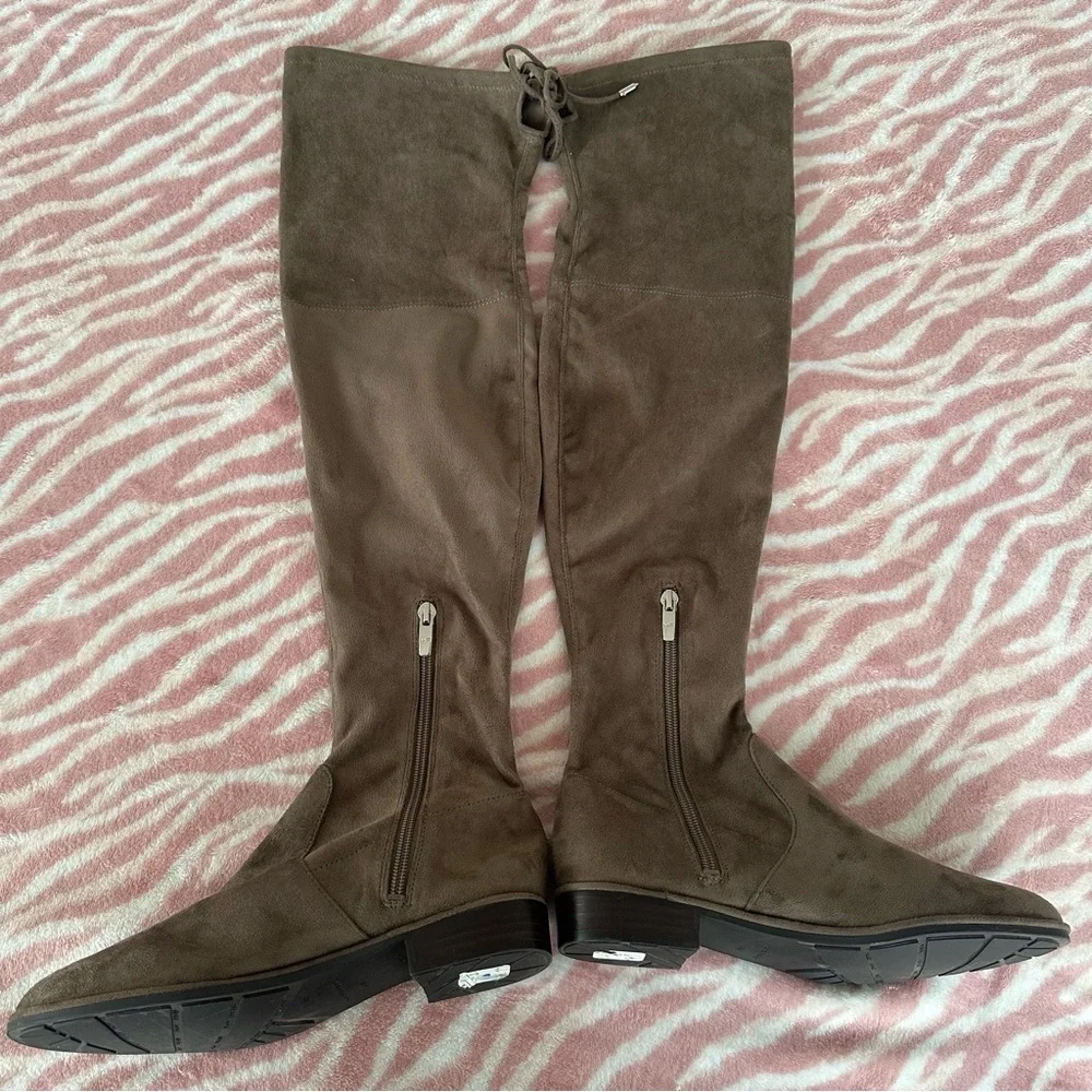 Marc Fisher Over-the-Knee Suede Boots 6.5